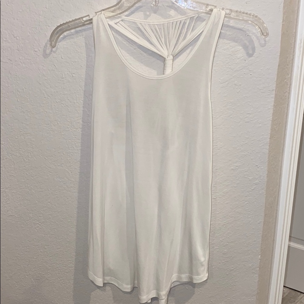 Cream Tank Top